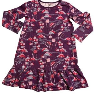 Tea Collection Purple kite design Girls Dress